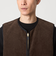 【別注】＜Barbour＞リバーシブル フェイクファー コーデュロイ ベスト