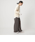 【WEB限定】＜at ease＞スラックス パンツ マシンウォッシャブル ストレッチ 帯電防止