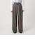 【WEB限定】＜at ease＞スラックス パンツ マシンウォッシャブル ストレッチ 帯電防止