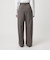 【WEB限定】＜at ease＞スラックス パンツ マシンウォッシャブル ストレッチ 帯電防止