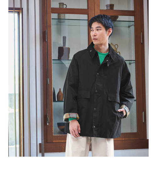 別注】＜Barbour＞オーバーサイズ ビデイル ジャケット
