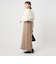 ケープ ロングスリーブ ブラウス