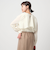 ケープ ロングスリーブ ブラウス