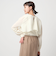 ケープ ロングスリーブ ブラウス