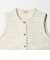 ミックスツイードライク ニット ジレ ベスト