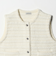 ミックスツイードライク ニット ジレ ベスト