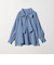 ボウタイ ギャザー ブラウス
