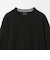 コットン ポリエステル クルーネック ニット
