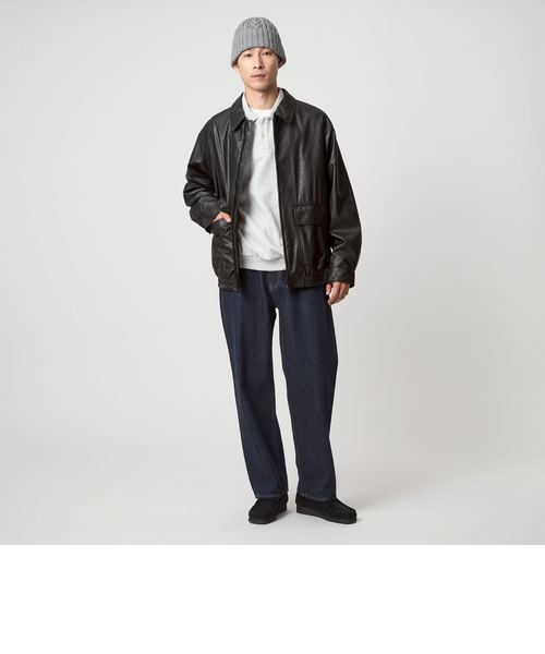 A2 レザーライク ブルゾン｜グリーンレーベル リラクシングの通販