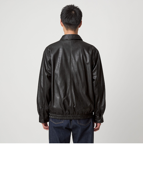 A2 レザーライク ブルゾン｜グリーンレーベル リラクシングの通販