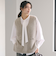 ヘアリー ニット ベスト
