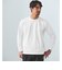 【WEB限定】JUST fit クリーン カノコ ジャケイン 長袖 Tシャツ -抗菌-