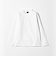 【WEB限定】JUST fit クリーン カノコ ジャケイン 長袖 Tシャツ -抗菌-