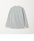 【WEB限定】JUST fit クリーン カノコ ジャケイン 長袖 Tシャツ -抗菌-
