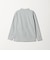 【WEB限定】JUST fit クリーン カノコ ジャケイン 長袖 Tシャツ -抗菌-