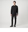 【WEB限定】JUST fit クリーン カノコ モックネック 長袖 Tシャツ -抗菌-