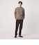 【WEB限定】JUST fit クリーン カノコ モックネック 長袖 Tシャツ -抗菌-