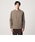 【WEB限定】JUST fit クリーン カノコ モックネック 長袖 Tシャツ -抗菌-