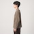 【WEB限定】JUST fit クリーン カノコ モックネック 長袖 Tシャツ -抗菌-