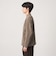 【WEB限定】JUST fit クリーン カノコ モックネック 長袖 Tシャツ -抗菌-