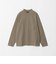 【WEB限定】JUST fit クリーン カノコ モックネック 長袖 Tシャツ -抗菌-