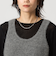 ヘアリー ニット キャミソール