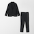 【WEB限定】JUST fit ウールライク ナロー セットアップ -ストレッチ-