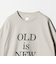 ＜OAFISH＞OLD IS NEW 長袖 Tシャツ
