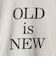 ＜OAFISH＞OLD IS NEW 長袖 Tシャツ
