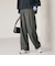 ［size SHORT/TALLあり］ホームスパン ストレート パンツ ストレッチ