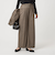 ［size SHORT/TALLあり］ホームスパン ストレート パンツ ストレッチ