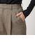 ［size SHORT/TALLあり］ホームスパン ストレート パンツ ストレッチ