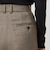 ［size SHORT/TALLあり］ホームスパン ストレート パンツ ストレッチ