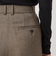 ［size SHORT/TALLあり］ホームスパン ストレート パンツ ストレッチ