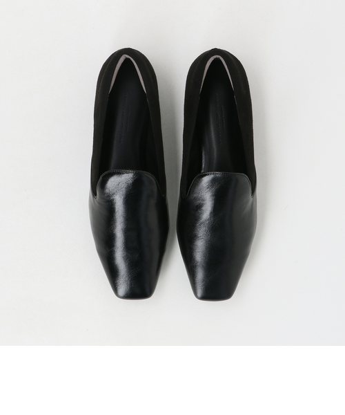 スクエアオペラ フラットシューズ 撥水｜グリーンレーベル