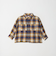 オンブレチェック シャツ / キッズ  100cm-160cm