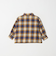 オンブレチェック シャツ / キッズ  100cm-160cm