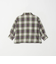 オンブレチェック シャツ / キッズ  100cm-160cm