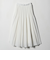 シアー プリーツ スカート