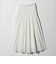シアー プリーツ スカート