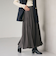 シアー プリーツ スカート