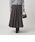 シアー プリーツ スカート