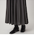 シアー プリーツ スカート
