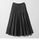 シアー プリーツ スカート