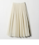 シアー プリーツ スカート