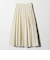 シアー プリーツ スカート