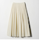 シアー プリーツ スカート