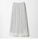 ［size SHORT/TALLあり］2WAY チュール プリント プリーツ スカート