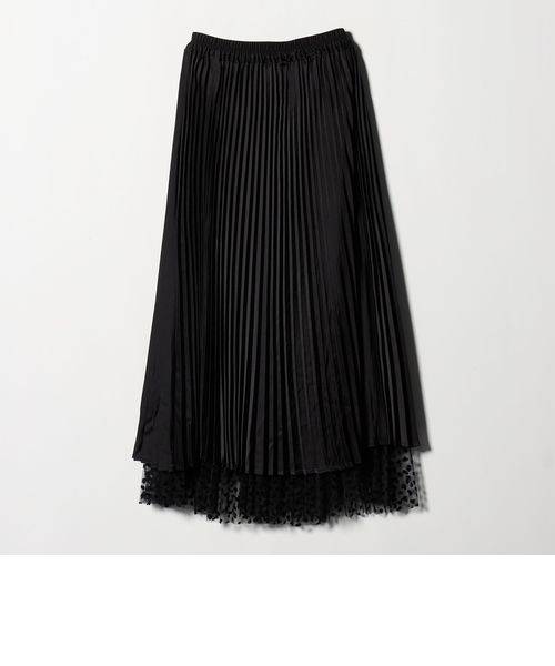 seventen フリンジチュール2WAYスカートMブラックタグ付き新品未使用品 seventen フリンジチュール2WAYスカートMブラックタグ付き新品未