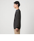メッシュ レイヤード クルーネック ニット